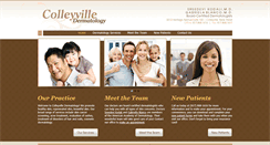 Desktop Screenshot of colleyvilledermatology.com